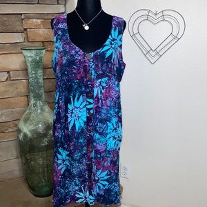 Blue, Purple & Pink Sundress